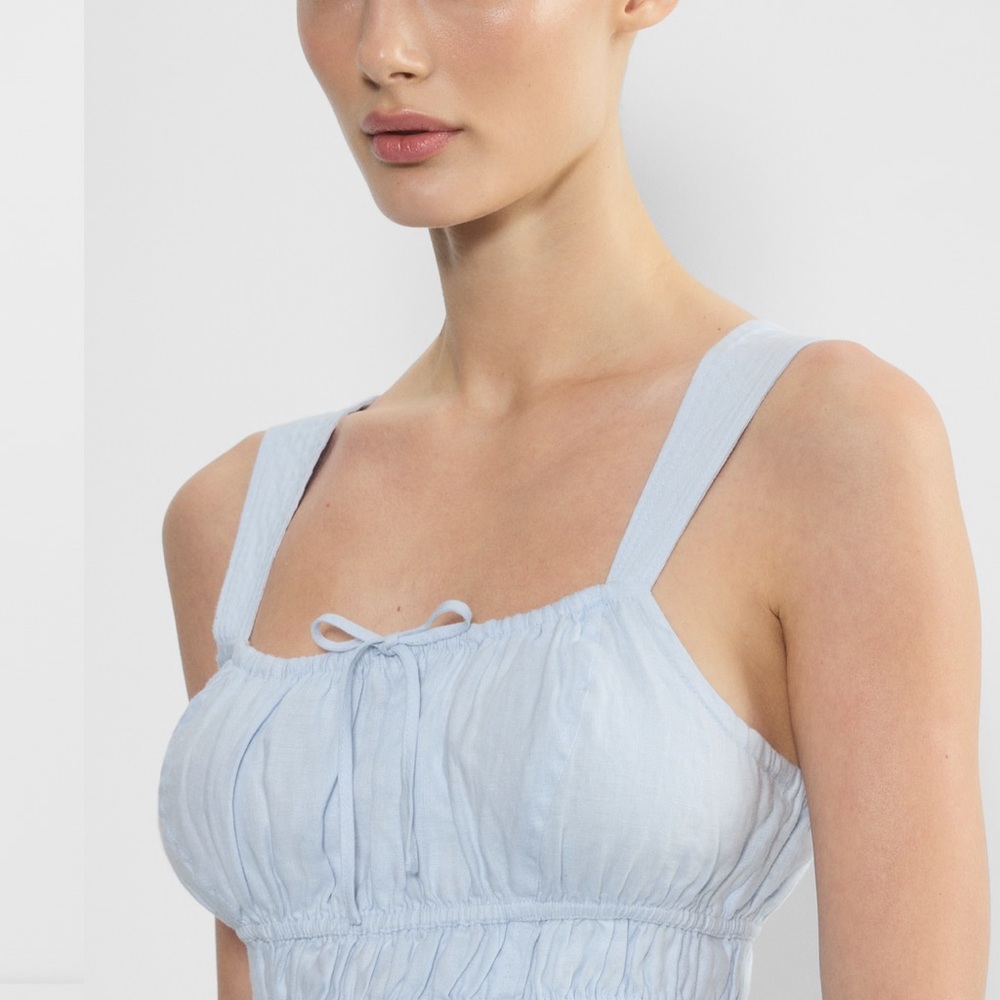 Aritzia Light Blue Mini Dress - Picture 2 of 4